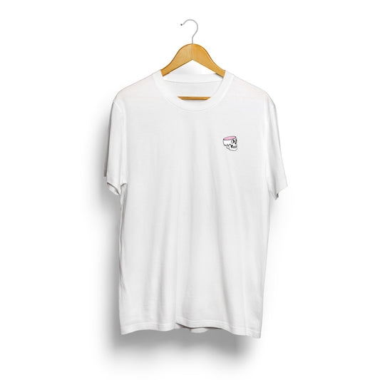 White T - Embroidered